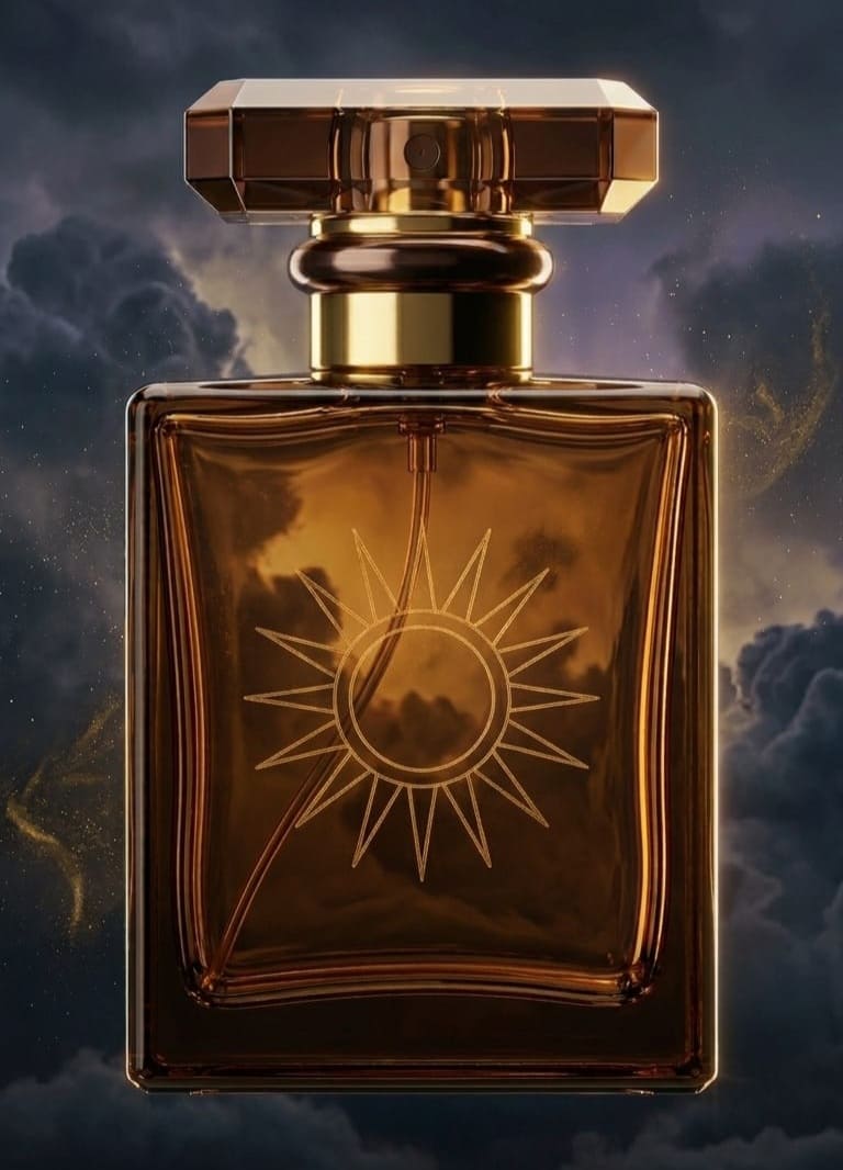 Frasco do perfume Hélios — Elixir Fragrância, 50ml
